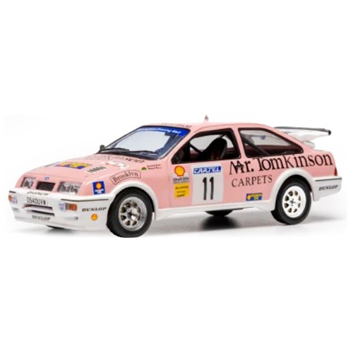IXO Ford Sierra RS Cosworth - 1989 Cartel International Rally - #11 Gwyndaf Evans 1:43 model car
