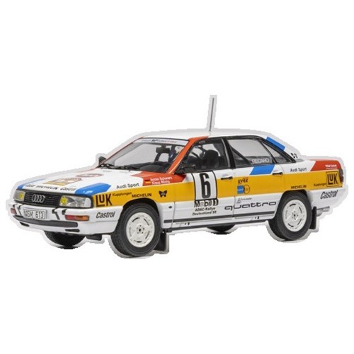 IXO Audi 200 Quattro - 1988 Rally Deutschland - #6 Armin Schwarz 1:43 model car