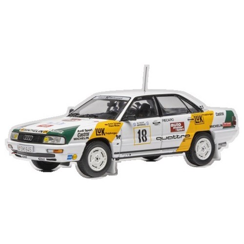 IXO Audi 200 Quattro - 1989 Acropolis Rally - #18 Armin Schwarz 1:43 model car