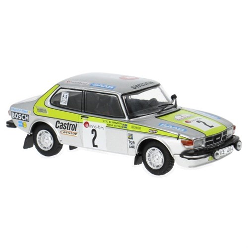 IXO Saab 99 EMS - 1st 1976 Boucles De Spa - #2 Stig Blomqvist 1:43 model car