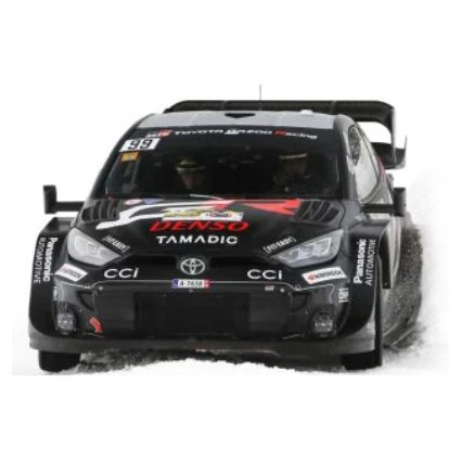 IXO Toyota GR Yaris Rally1 - 2025 Rally Hivernal Du Devoluy - #99 Oliver Solberg 1:43 model car