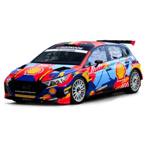 IXO Hyundai i20 N Rally2 - 2025 Rally Du Pays Vencois - #1 Martijn Wydaeghe 1:43 model car