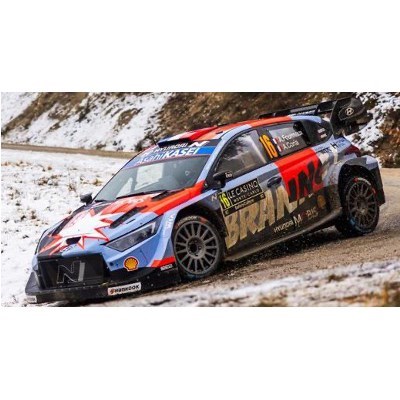 IXO Hyundai i20 N Rally1 - 2026 Monte Carlo Rally - #16 Adrien Fourmaux 1:43 model car