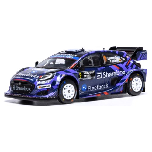 IXO Ford Puma Rally1 - 2025 Rally Sweden - #9 Jourdan Serderidis 1:43 model car