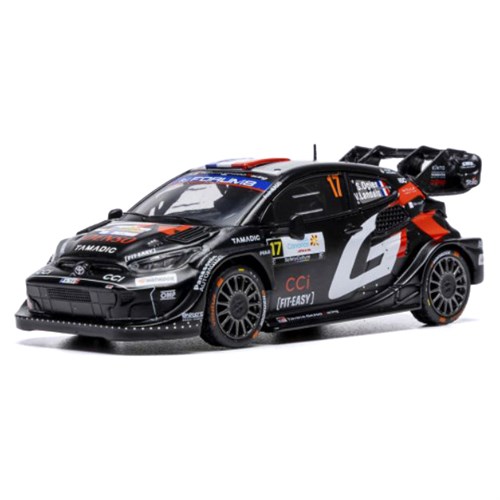 IXO Toyota GR Yaris Rally1 - 2025 Rally Islas Canarias - #17 Sebastien Ogier 1:43 model car