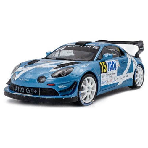 Solido Alpine A110 RGT - 2024 Rally Mont Blanc - #15 Raphael Astier 1:18 model car
