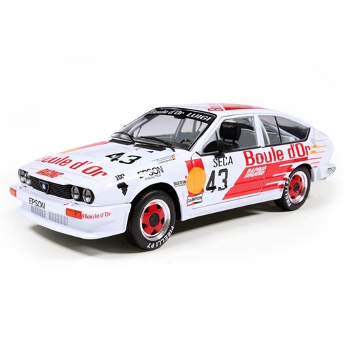 Solido Alfa Romeo GTV6 - 1985 Spa 24 Hours - #43 1:18 model car