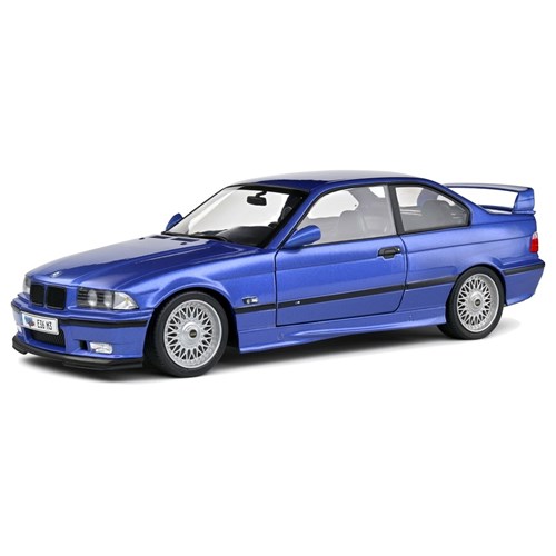 Solido BMW M3 Coupe 1996 - Estoril Blue 1:18 model car