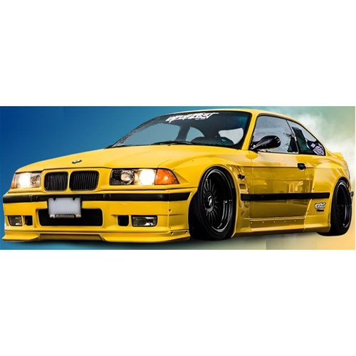 Solido BMW M3 Coupe Pandem 1990 - Sun Yellow 1:18 model car