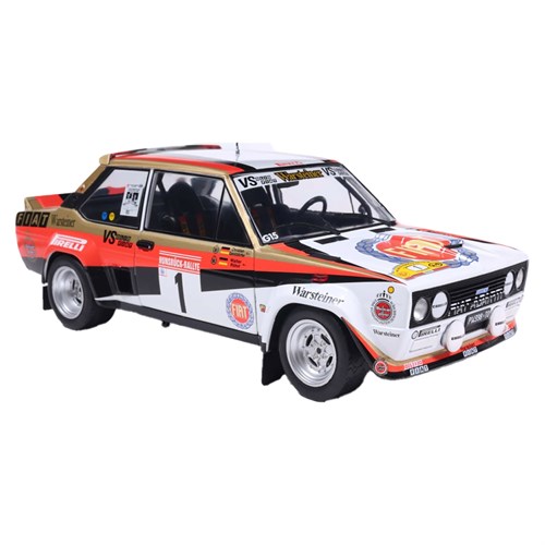 Solido Fiat 131 Abarth - 1st 1980 Hunsruck Rally - #1 Walter Rohrl 1:18 model car
