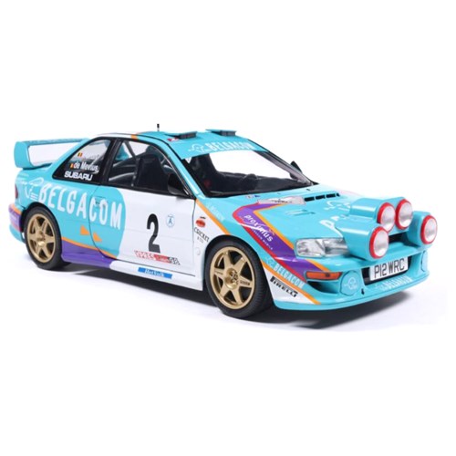 Solido Subaru Impreza WRC - 1998 Ypres Rally - #2 Gregoire de Mevius 1:18 model car