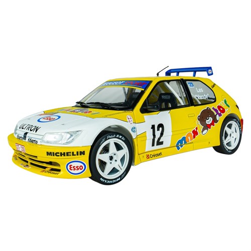Solido Peugeot 306 Maxi - 1997 Condroz Rally - #12 Jean-Pierre Van de Wauwer 1:18 model car