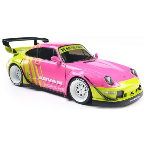 Solido Porsche 911 RWB w. Bodykit 2024 - Pink 1:18 model car