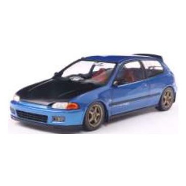Solido Honda Civic (EG6) 1991 - Cobalt Blue 1:18 model car