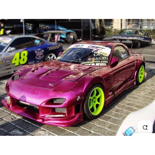 Solido Mazda RX7 FD3S 1999 - Pink Metallic 1:18 model car
