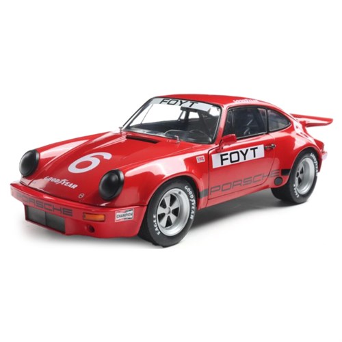 Solido Porsche 911 - 1974 Daytona IROC - #6 A.J. Foyt 1:18 model car