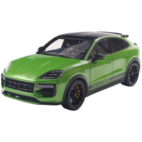 Solido Porsche Cayenne Turbo GT Coupe 2024 - Green 1:18 model car