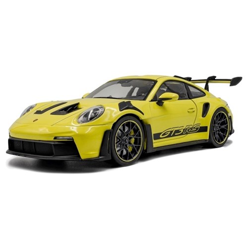 Solido Porsche 911 GT3 RS 2024 - Neon Lime 1:18 model car