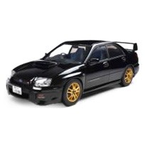Solido Subaru Impreza WRX STI 2004 - Java Black Pearl 1:18 model car
