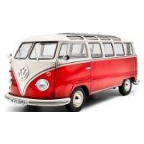Solido Volkswagen T1 Samba 1962 - Red/White 1:18 model car