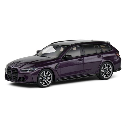 Solido BMW M3 G81 Touring 2023 - Purple 1:43 model car