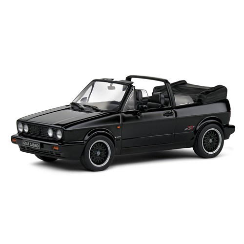 Solido Volkswagen Golf Mk.1 Convertible Sportline 1992 - Black 1:43 model car
