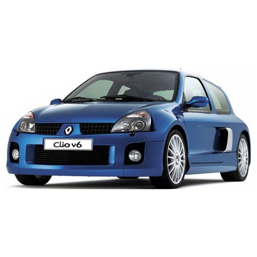 Solido Renault Clio V6 Phase 2 2003 - Iliade Blue 1:43 model car