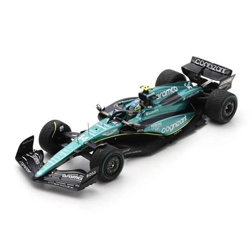 Spark Aston Martin AMR23 - 2023 Monaco Grand Prix - #14 F. Alonso 1:12