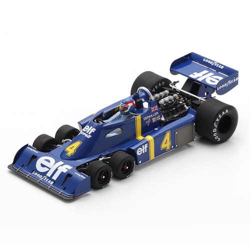 Spark Tyrrell P34 - 1976 Swedish Grand Prix - #4 Patrick Depailler 1:18 model car