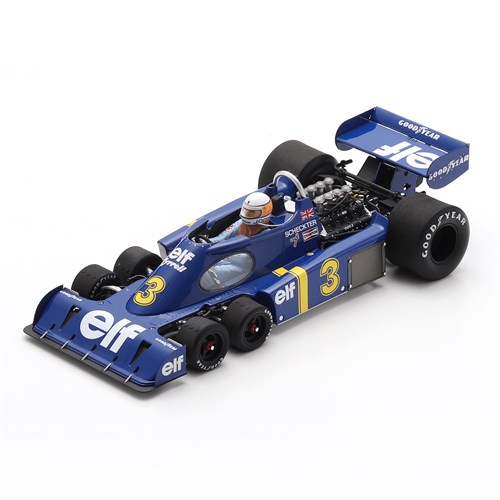 Spark Tyrrell P34 - 1976 British Grand Prix - #3 Jody Scheckter 1:18 model car