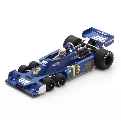 Spark Tyrrell P34 - 1976 Dutch Grand Prix - #3 Jody Scheckter 1:18 model car