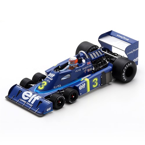Spark Tyrrell P34 - 1976 Japanese Grand Prix - #3 Jody Scheckter 1:18 model car