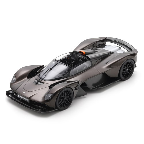 Spark Aston Martin Valkyrie Spider 2024 - Metallic Grey 1:18 model car