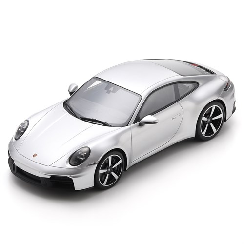 Spark Porsche 911 (992.2) Carrera S - GT Silver 1:18 model car