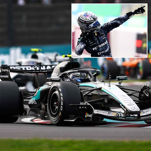 Spark Mercedes F1 W17 w. Figure - 1st 2026 Japanese Grand Prix - #12 Andrea Kimi Antonelli 1:18 model car