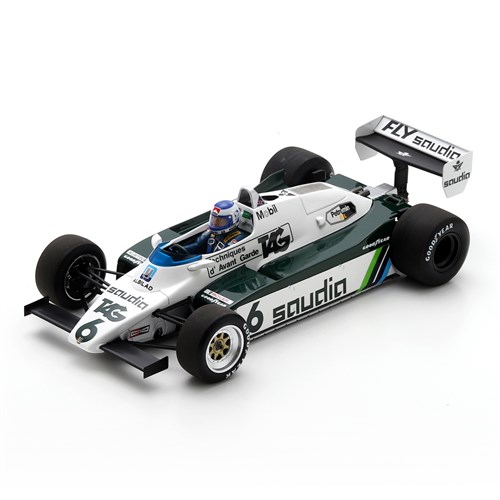 Spark Williams FW08 - 1st 1982 Swiss Grand Prix - #6 Keke Rosberg 1:18 model car