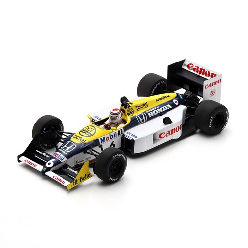 Spark Williams FW11B - 1st 1987 Italian Grand Prix - #6 N. Piquet 1:18