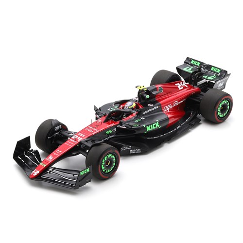Spark Alfa Romeo C43 - 2023 Belgian Grand Prix - #24 G. Zhou 1:18