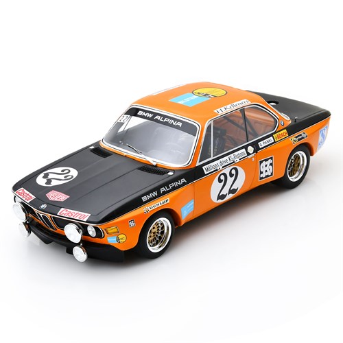 Spark BMW Alpina 2800 CS - 1st 1972 Nurburgring 24 Hours - #22 1:18 model car