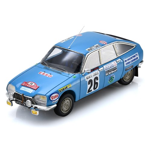 Spark Citroen GS - 1975 Monte Carlo Rally - #26 Claude Laurent 1:43 model car