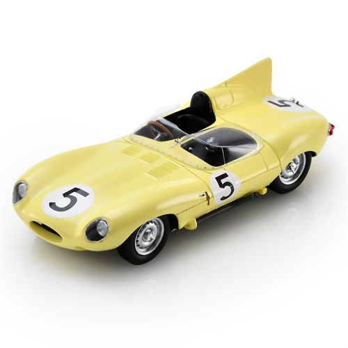 Spark Jaguar D-Type - 1956 Le Mans 24 Hours - #5 1:43 model car