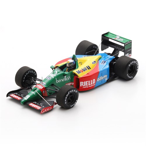 Spark Benetton B189 - 1989 British Grand Prix - #19 Alessandro Nannini 1:43 model car