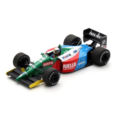 Spark Benetton B189B - 1990 Brazilian Grand Prix - #19 Alessandro Nannini 1:43 model car