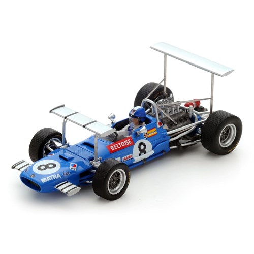 Spark Matra MS10 - 1969 South African Grand Prix - #8 J. Beltoise 1:43