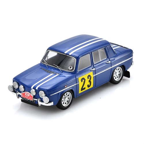 Spark Renault 8 Gordini 1300 - 1967 Monte Carlo Rally - #23 Jean-Francois Piot 1:43 model car