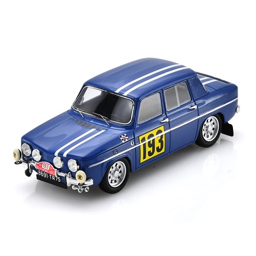 Spark Renault 8 Gordini 1300 - 1967 Monte Carlo Rally - #193 Jean-Claude Andruet 1:43 model car