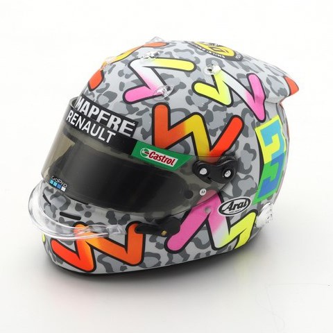 Daniel Ricciardo Helm / Jens Munser Designs On Twitter Daniel Ricciardo S Mexico Gp 2017 Arai Helmet Featuring Hombre Badger Mexicogp Danielricciardo - Ricciardo's first race with the parent team couldn't have gone much better, or so he initially thought.