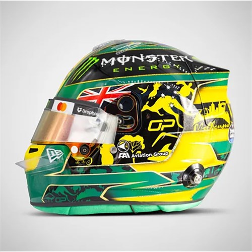 Spark Oscar Piastri McLaren Helmet - 2025 Australian Grand Prix 1:5