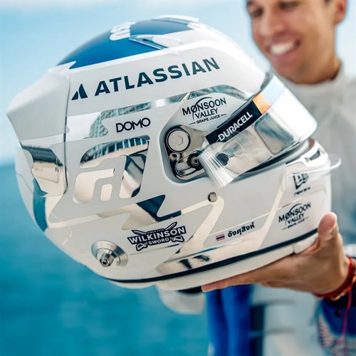 Spark Alexander Albon Williams Helmet - 2026 1:5