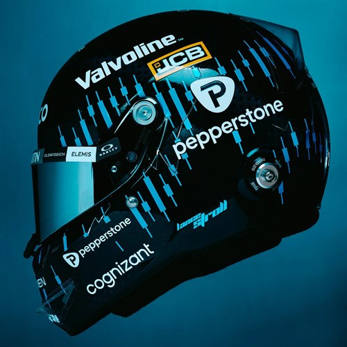 Spark Lance Stroll Aston Martin Helmet - 2026 1:5